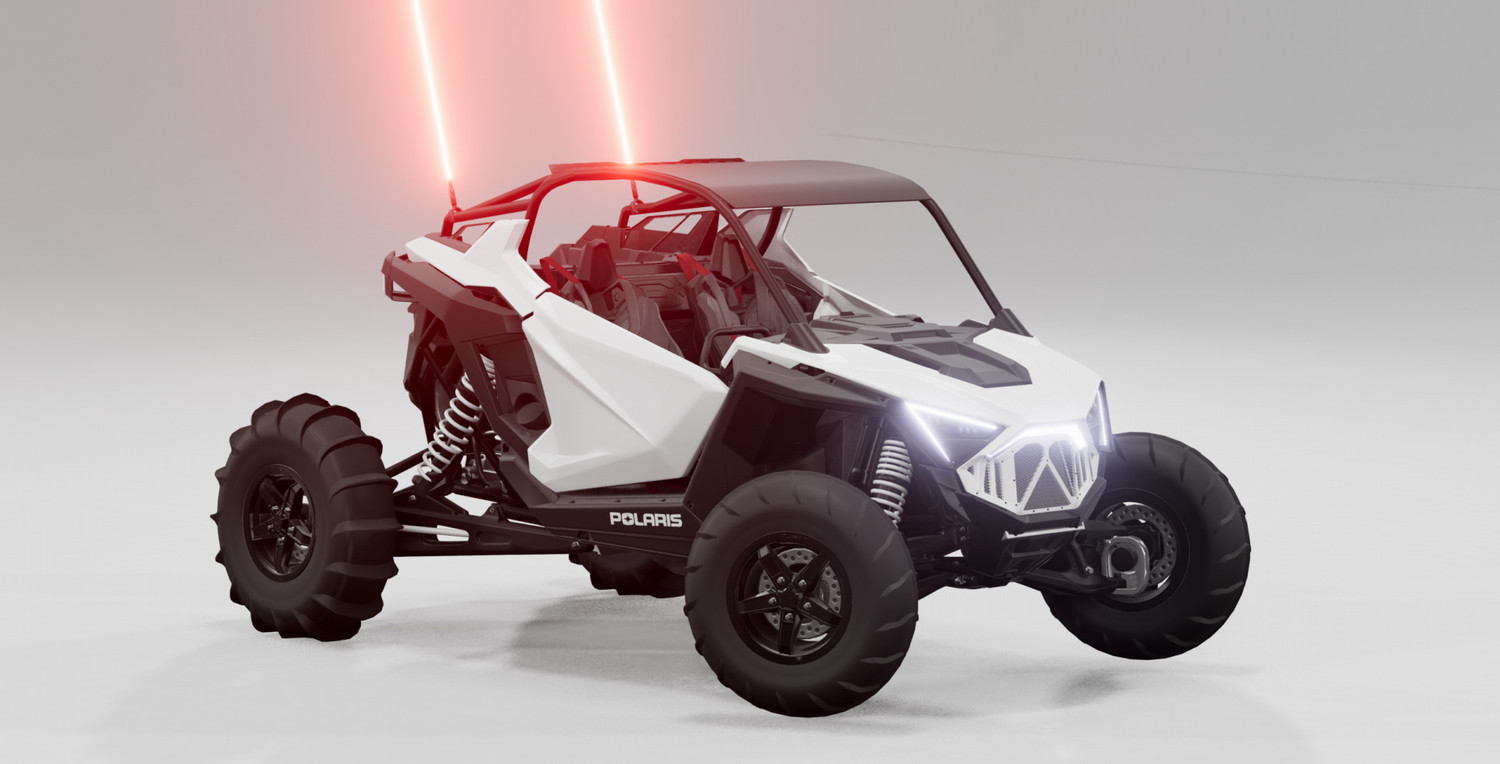 МОД Polaris RZR Pro R 2021 v1.0 (0.33.x) ДЛЯ BEAMNG.DRIVE