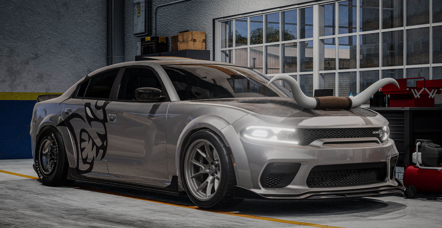 МОД Dodge Charger Chives / 2CRZY Performance 15-23 v2.0 (0.33.x) ДЛЯ BEAMNG.DRIVE