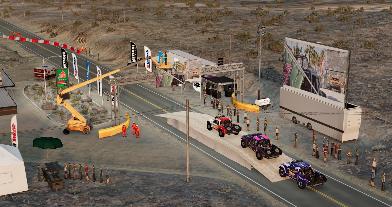 МОД Карта Johnson Baja v3.6 (0.33.x) ДЛЯ BEAMNG.DRIVE