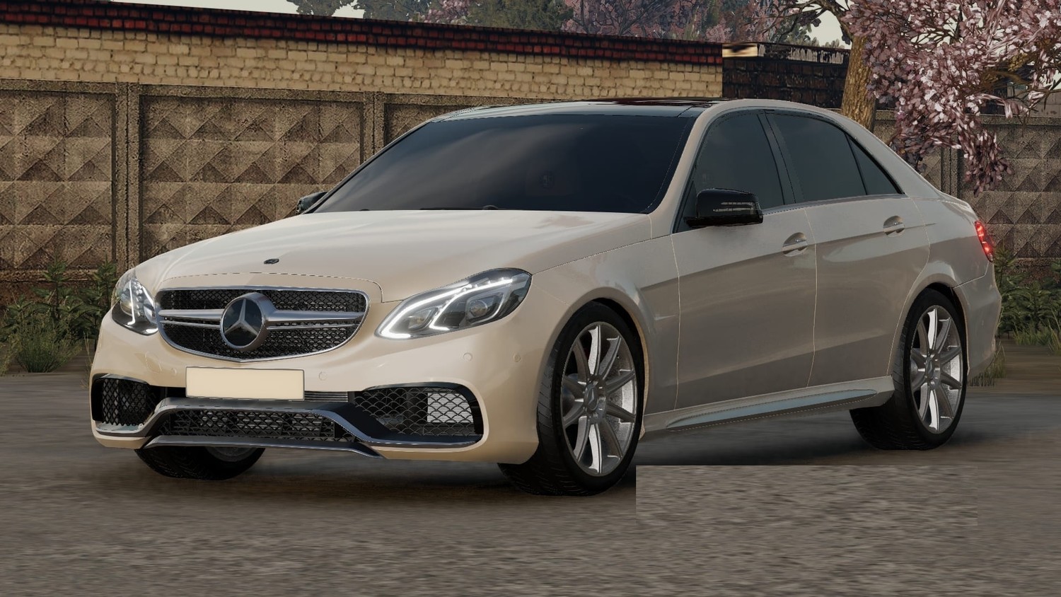 МОД Mercedes-Benz E-Classe W212 v2.0 (0.33.x) ДЛЯ BEAMNG.DRIVE