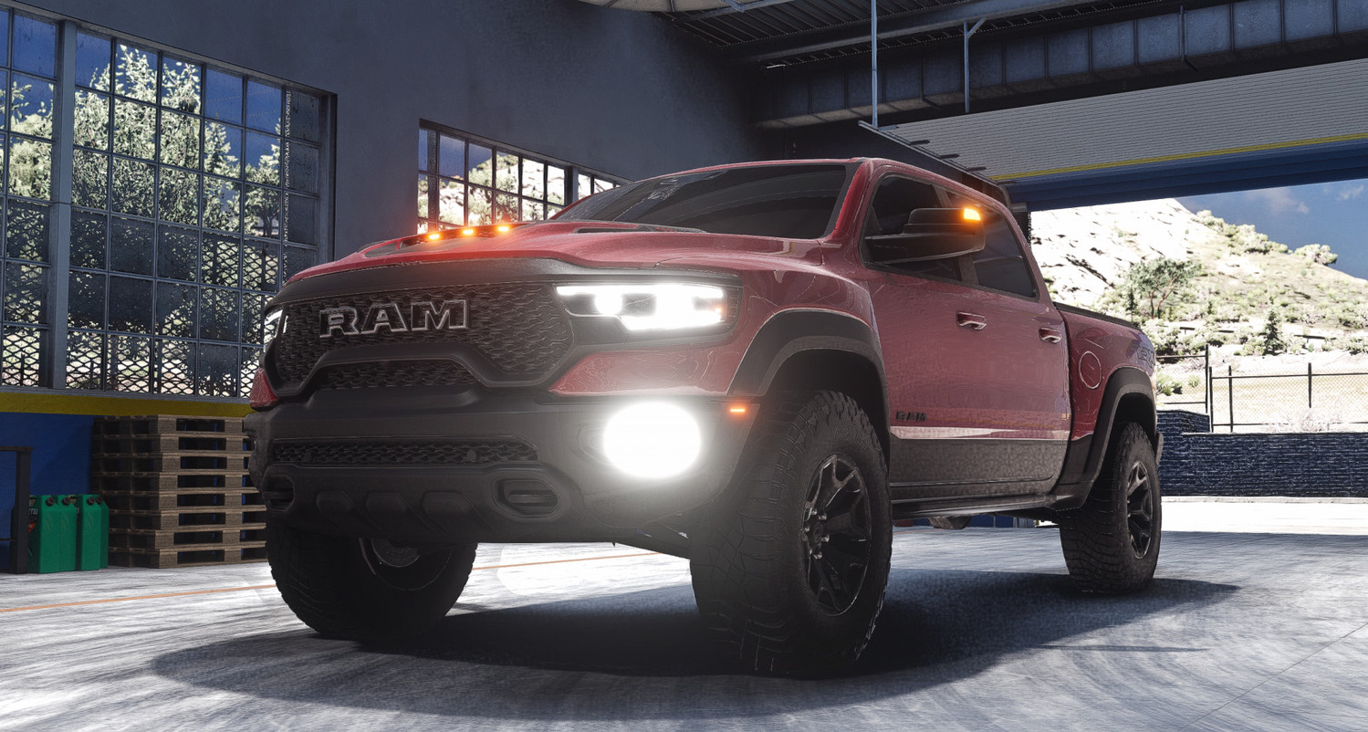 МОД Dodge RAM TRX (0.33.x) ДЛЯ BEAMNG.DRIVE