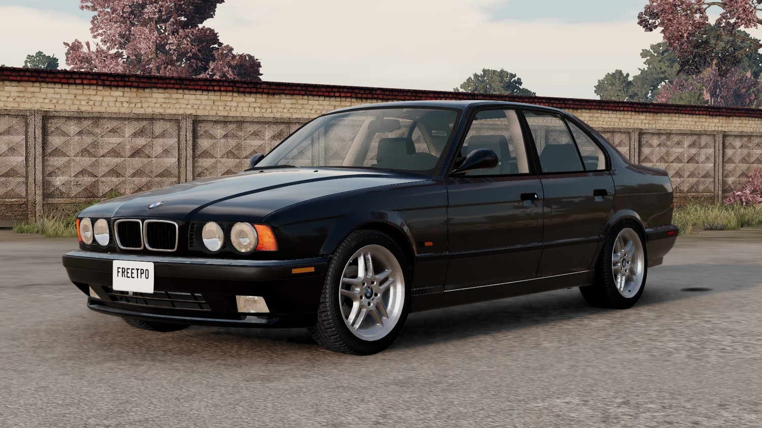 МОД BMW M5 E34 v1.0 (0.33.x) ДЛЯ BEAMNG.DRIVE