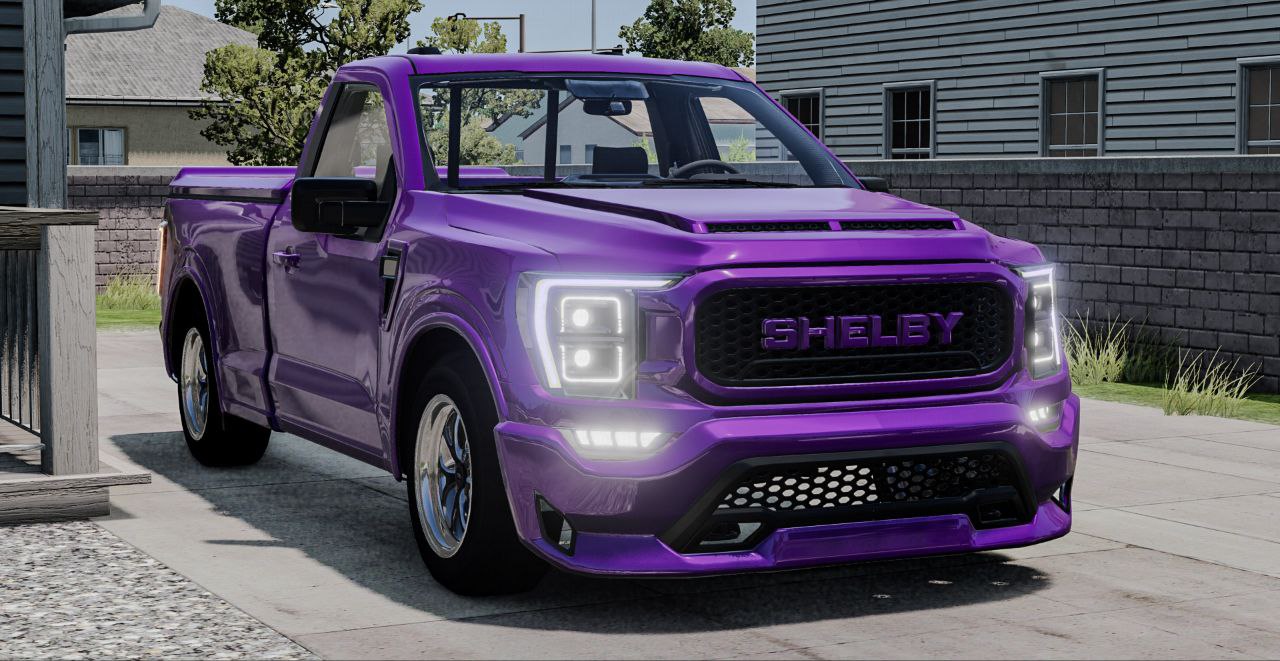 МОД Ford F150 Shelby v1.0 (0.33.x) ДЛЯ BEAMNG.DRIVE