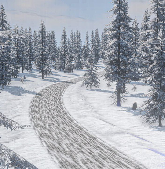 МОД Карта Winter Drift (0.33.x) ДЛЯ BEAMNG.DRIVE