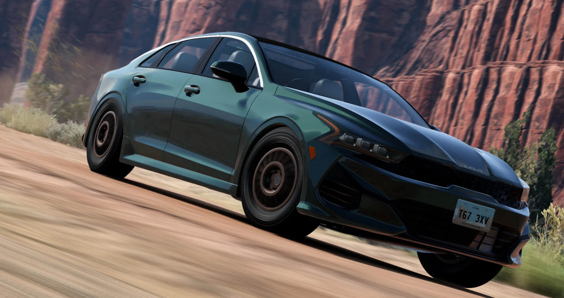 МОД Kia K5 2021 by Lumenair v1.1 (0.33.x) ДЛЯ BEAMNG.DRIVE