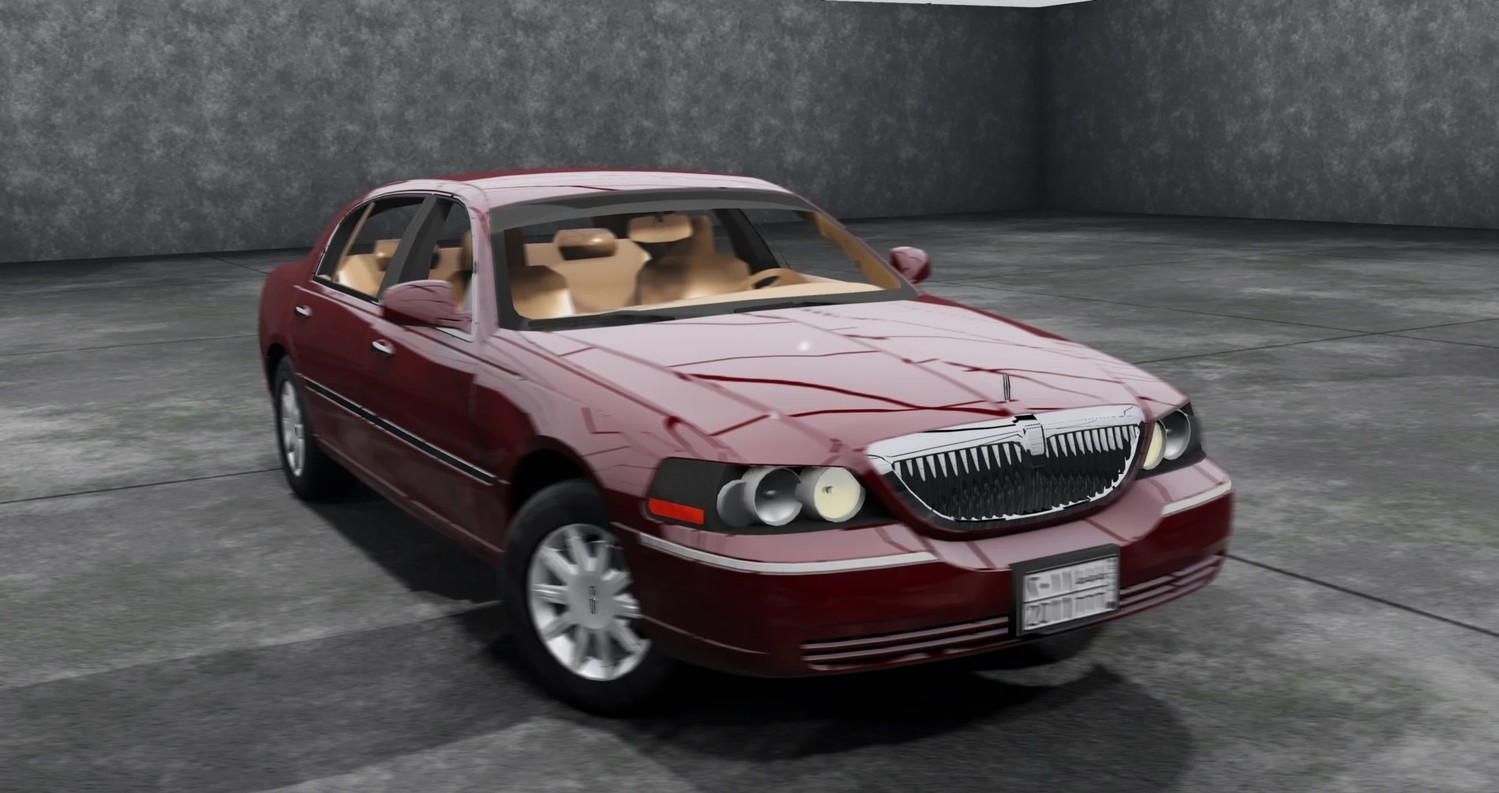 Мод Lincoln Town Car 2011 v1.0 (G83) ДЛЯ BEAMNG.DRIVE