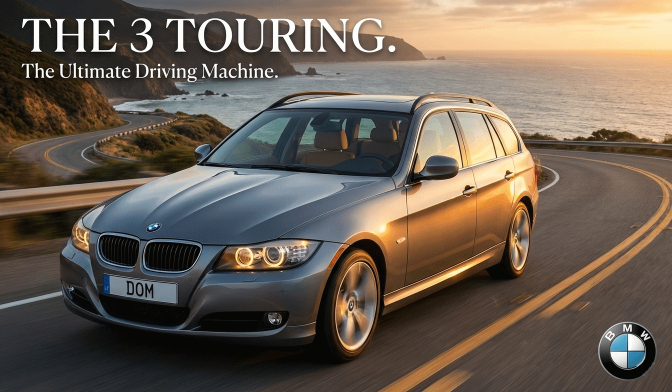 Мод BMW E91 3-Series Wagon v1.1.1 (0.38.x) ДЛЯ BEAMNG.DRIVE