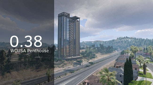 Мод Карта West Coast USA ( Penthouse + Dealership) v4.0 (0.34.x) ДЛЯ BEAMNG.DRIVE