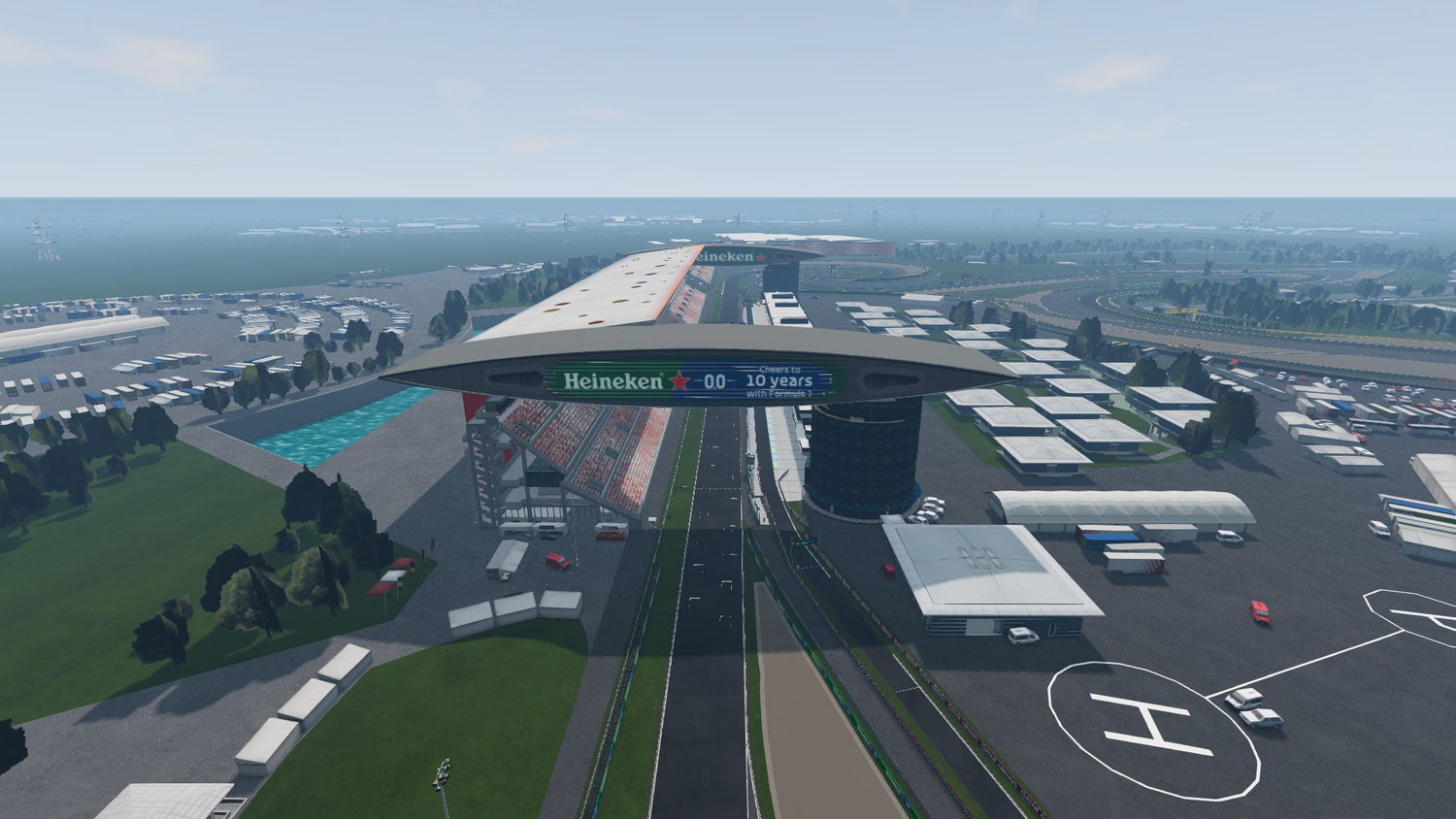 Мод Карта Shanghai International Circuit v1.0 (0.38.x) ДЛЯ BEAMNG.DRIVE