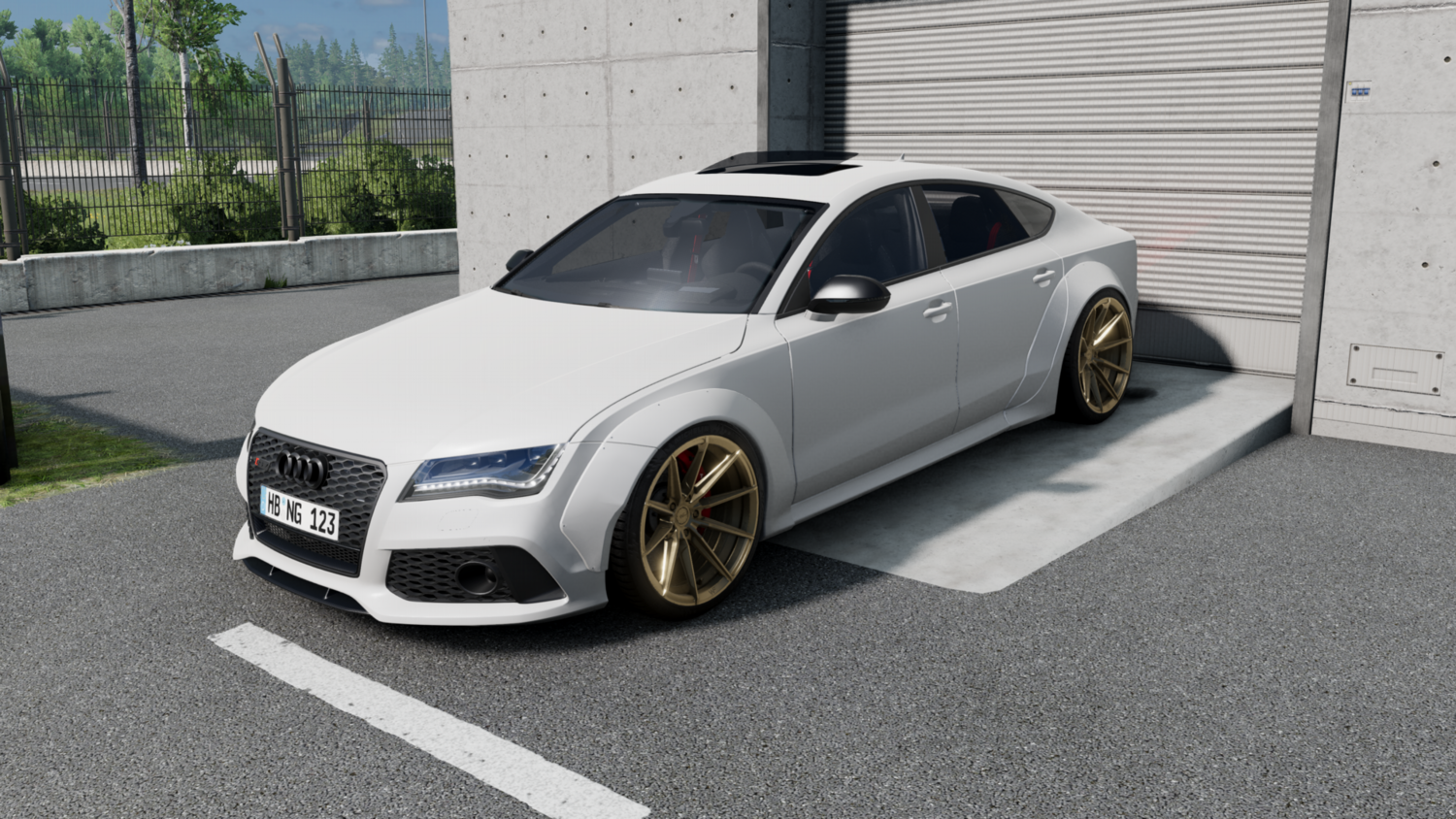 Мод Audi A/ S/ RS7 [4GA C7 (+C7.5)] Sportback v1.3 (0.38.x) ДЛЯ BEAMNG.DRIVE