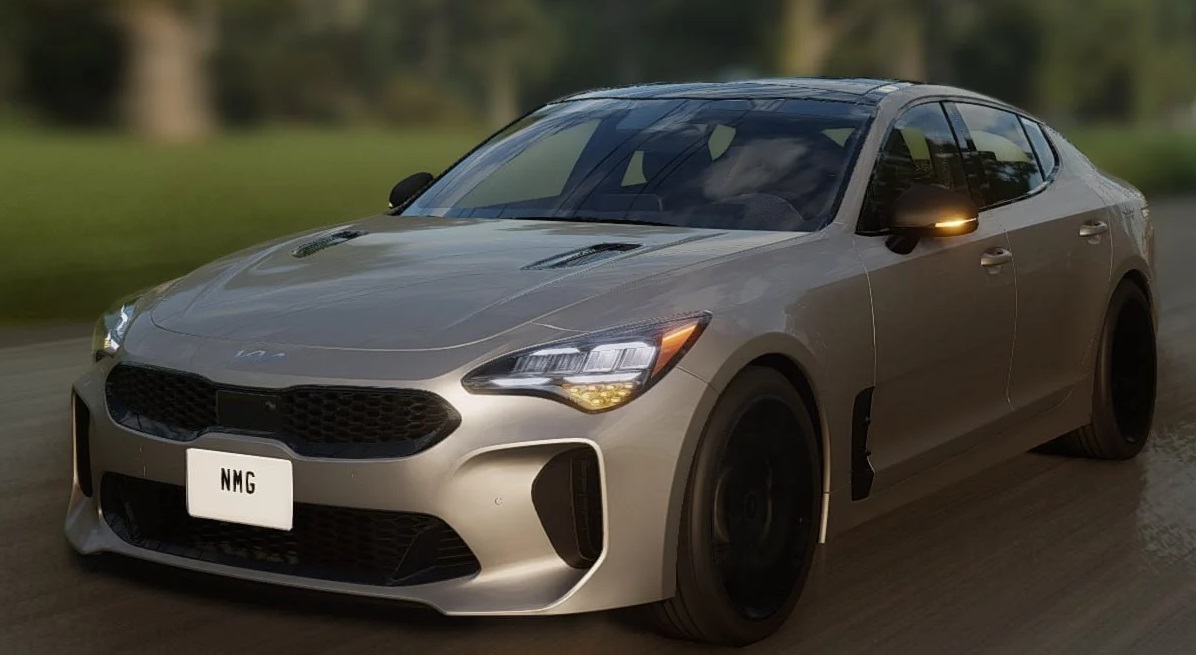 Мод Kia Stinger v1.4 (0.38.x) ДЛЯ BEAMNG.DRIVE