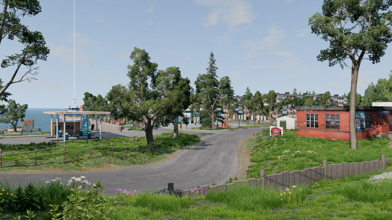 Мод Карта Hilow City v3.0.6 (0.38.x) ДЛЯ BEAMNG.DRIVE