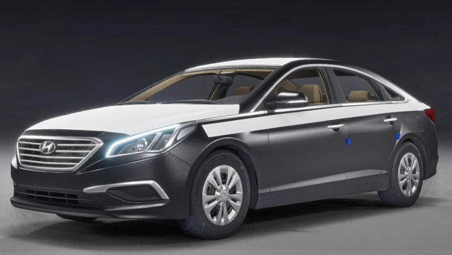Мод Hyundai Sonata 2016-2017 v1.0 (0.38.x) ДЛЯ BEAMNG.DRIVE