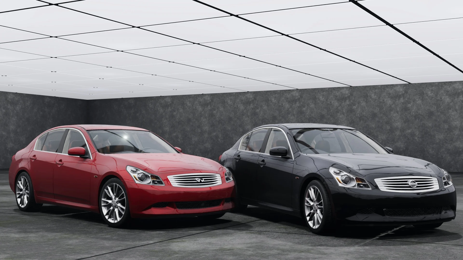 Мод Nissan Skyline V36/Infinity G35 v1.0 (0.38.x) ДЛЯ BEAMNG.DRIVE