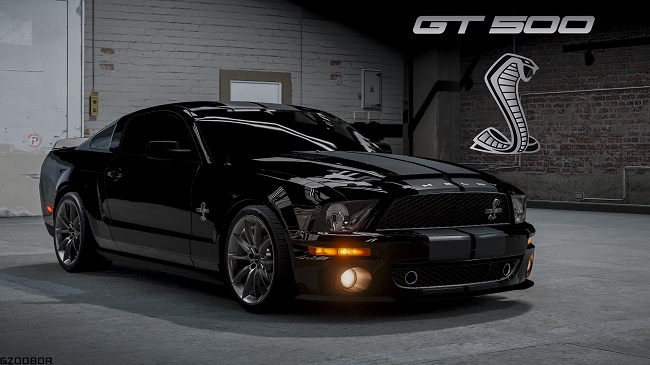 Мод Ford Mustang 500 Gt Shelby v1.0 (0.38.x) ДЛЯ BEAMNG.DRIVE