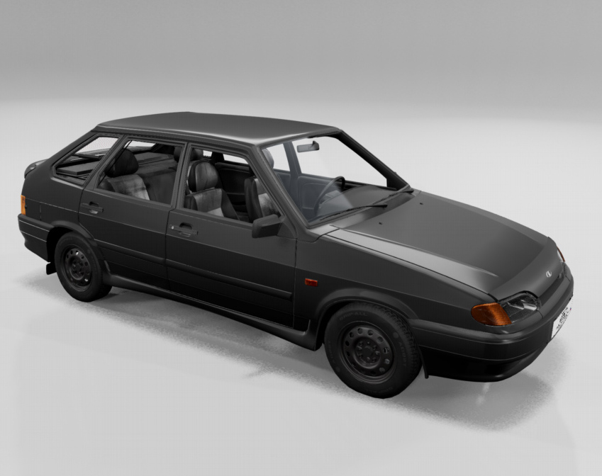 Мод ВАЗ-2114 v1.0 (0.38.x) ДЛЯ BEAMNG.DRIVE