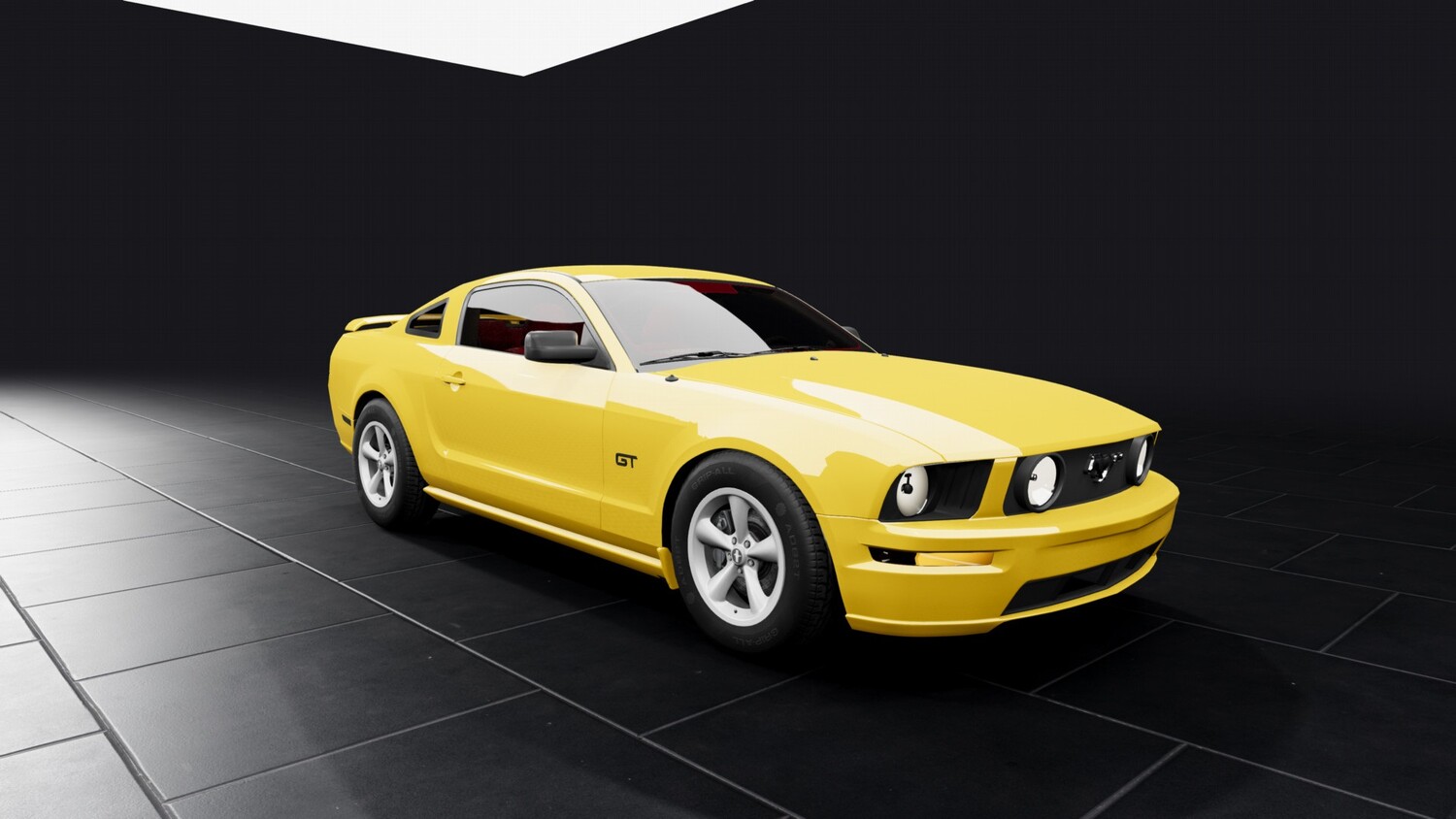 Мод Ford Mustang 2008 v1.0 (0.38.x) ДЛЯ BEAMNG.DRIVE