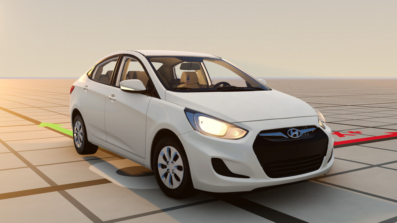 Мод Hyundai Accent 2014-2017 v1.0 (0.38.x) ДЛЯ BEAMNG.DRIVE