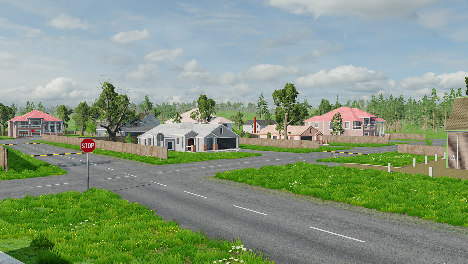 Мод Карта Millhaven County v1.0 (0.38.x) ДЛЯ BEAMNG.DRIVE