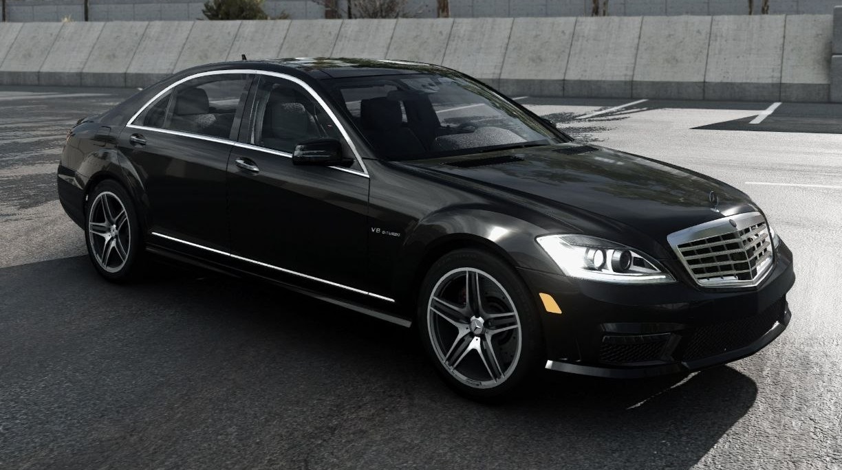 Мод Mercedes S-Class w221 Edit v1.0 (0.38.x) ДЛЯ BEAMNG.DRIVE