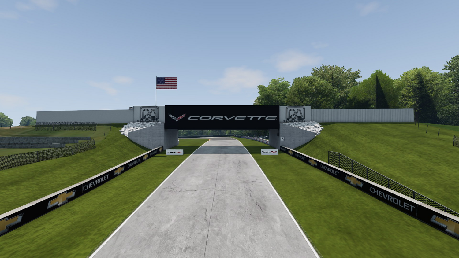Мод Карта Road America 2024 v1.0 (0.38.x) ДЛЯ BEAMNG.DRIVE