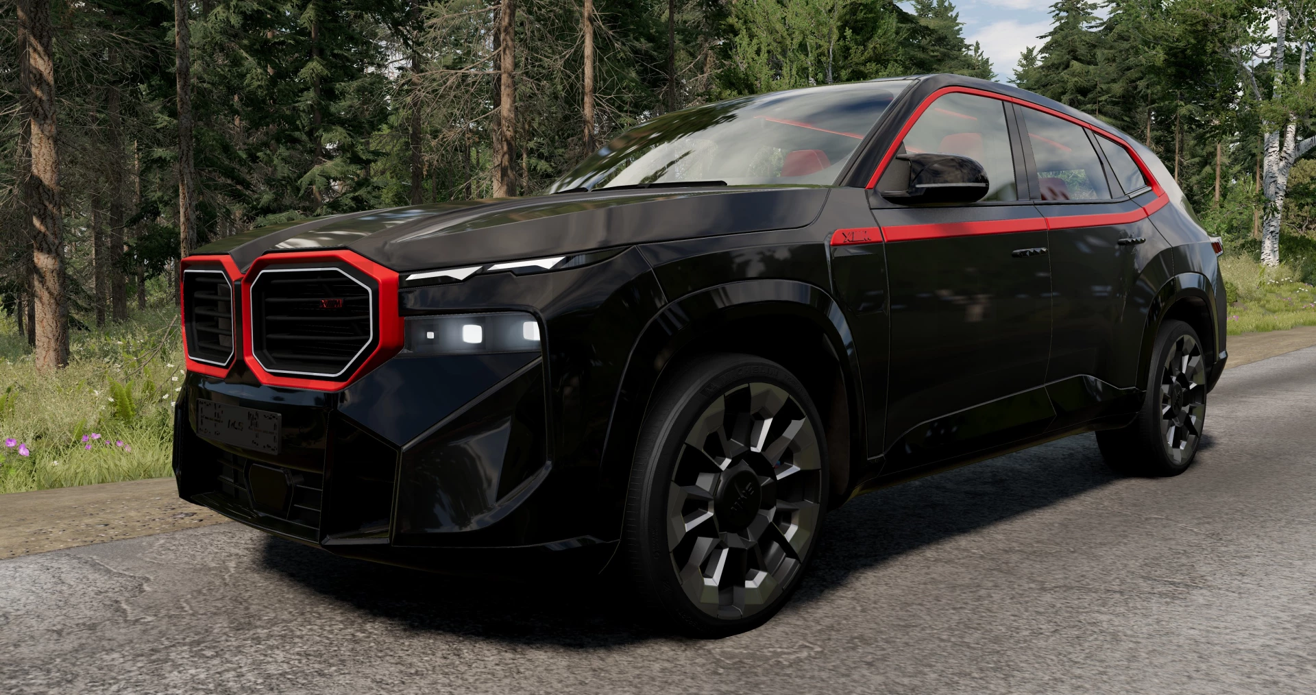 Мод BMW XM v1.0 Repair (0.38.x) ДЛЯ BEAMNG.DRIVE