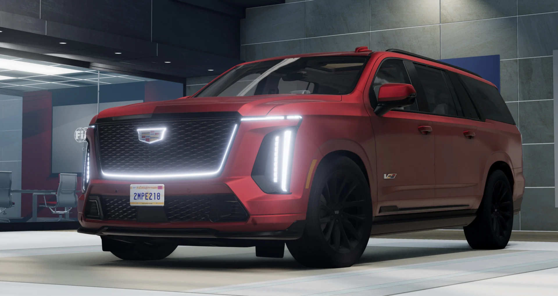 Мод Cadillac Escalade V-Series (2025) v1.0 (0.38.x) ДЛЯ BEAMNG.DRIVE
