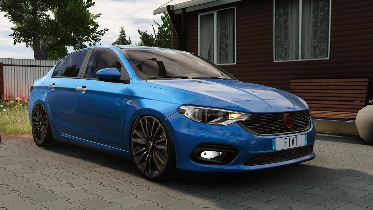 Мод Fiat Egea (2018) v1.0 (0.38.x) ДЛЯ BEAMNG.DRIVE