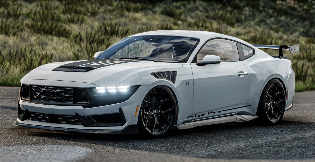 Мод Mustang S650 2025 v2.0 (0.38.x) ДЛЯ BEAMNG.DRIVE