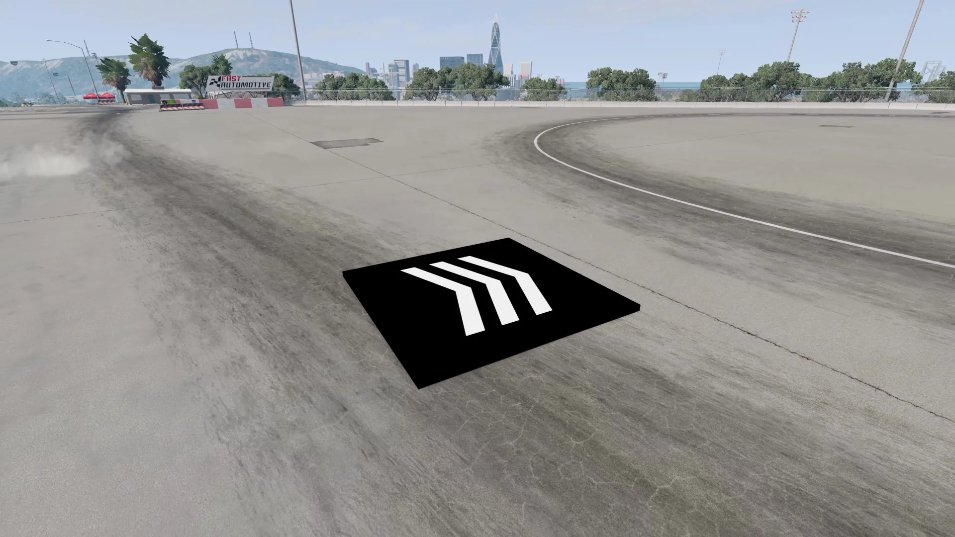 Мод Dash Plate (Speed Boost Trap) v1.0 (0.38.x) ДЛЯ BEAMNG.DRIVE