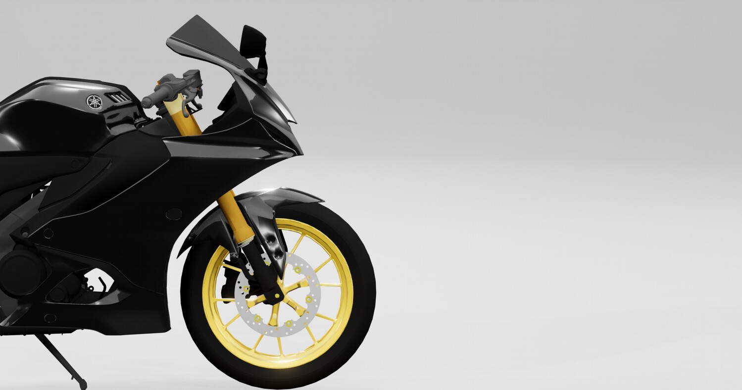 Мод 2021-24 Yamaha YZF-R15 (155cc 1 Cylinder) v1.0 (0.38.x) ДЛЯ BEAMNG.DRIVE