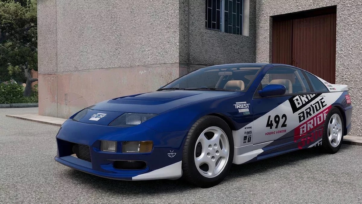 Мод Nissan Fairlady Z32 v1.1 (0.38.x) ДЛЯ BEAMNG.DRIVE