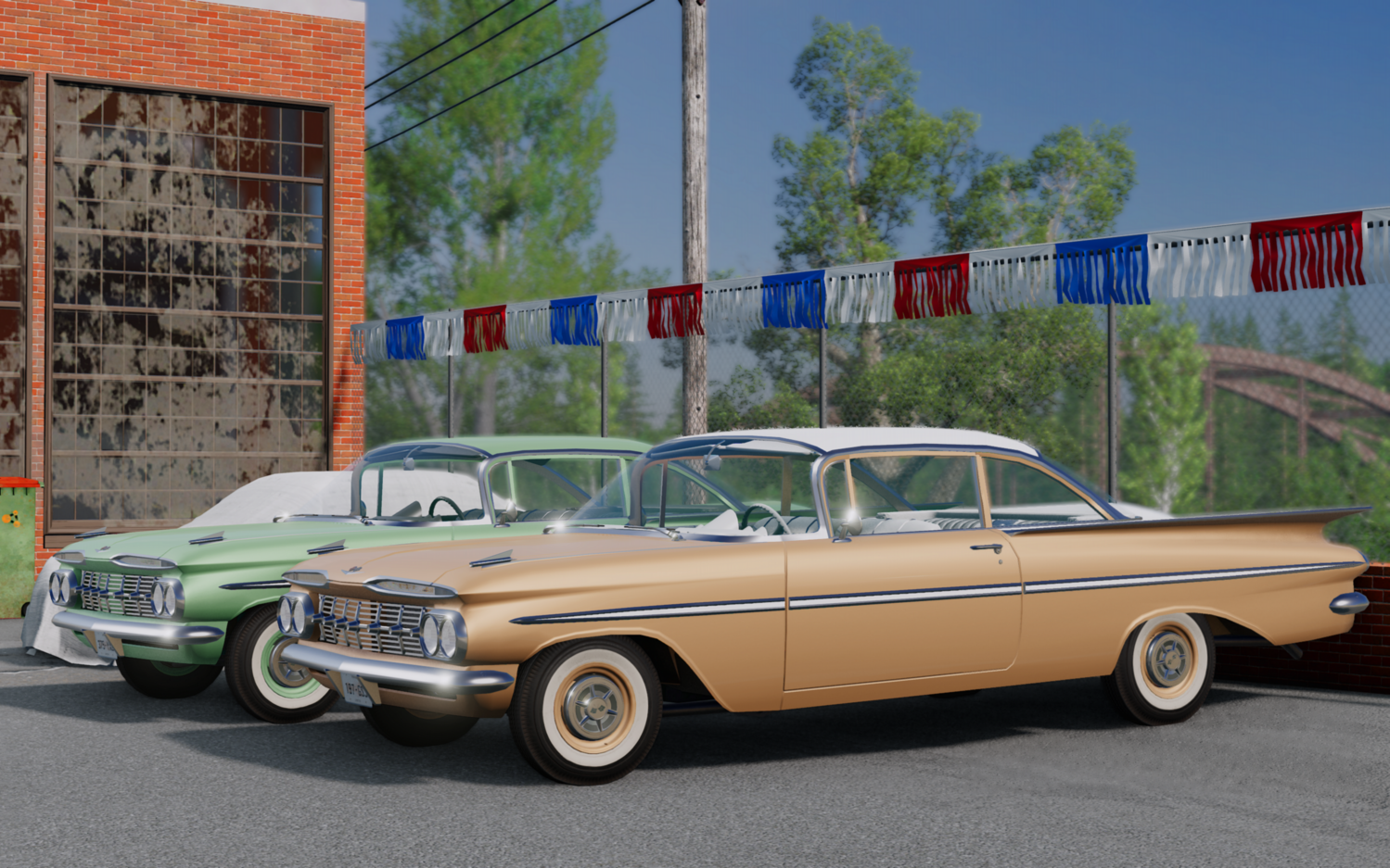 Мод Chevrolet B-Body Cars 1959 v1.5 (0.38.x) ДЛЯ BEAMNG.DRIVE