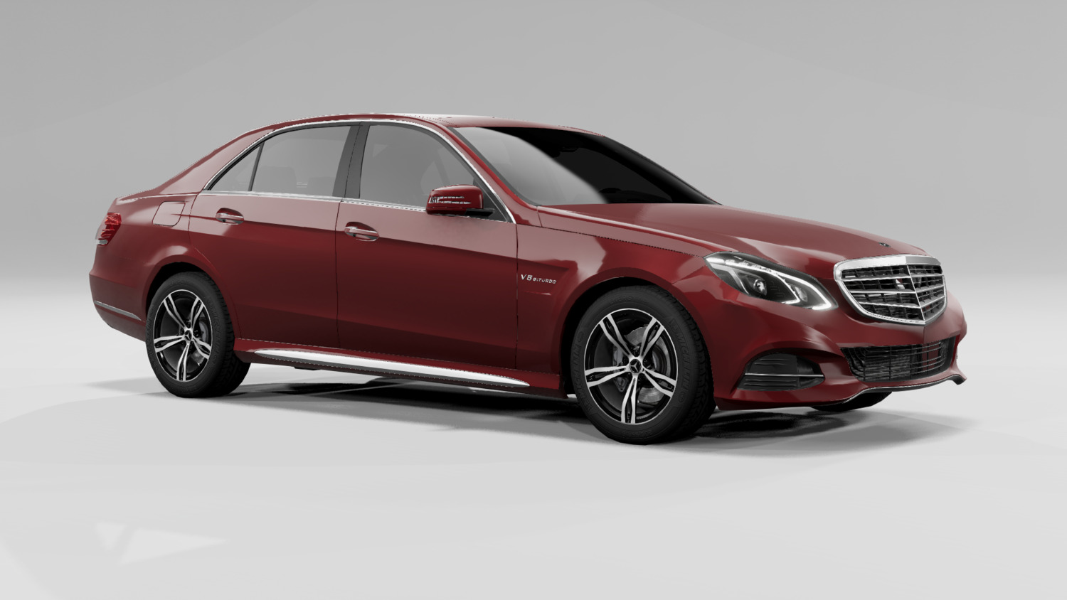 Мод Mercedes-Benz E-Class W212 2009-2015 v2.0 (0.38.x) ДЛЯ BEAMNG.DRIVE