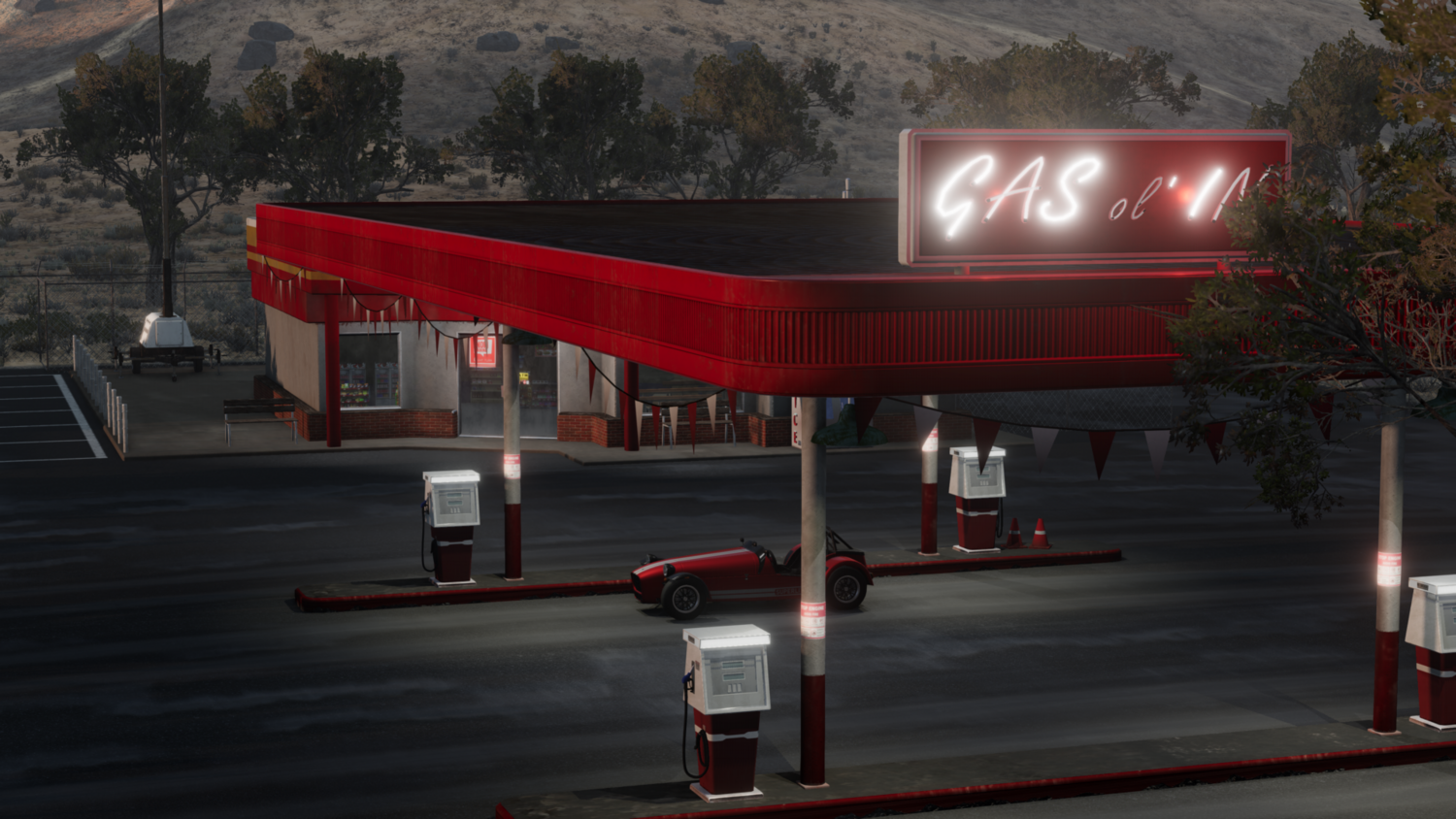 Мод Карта Random Desert Highway v1.1 (0.38.x) ДЛЯ BEAMNG.DRIVE