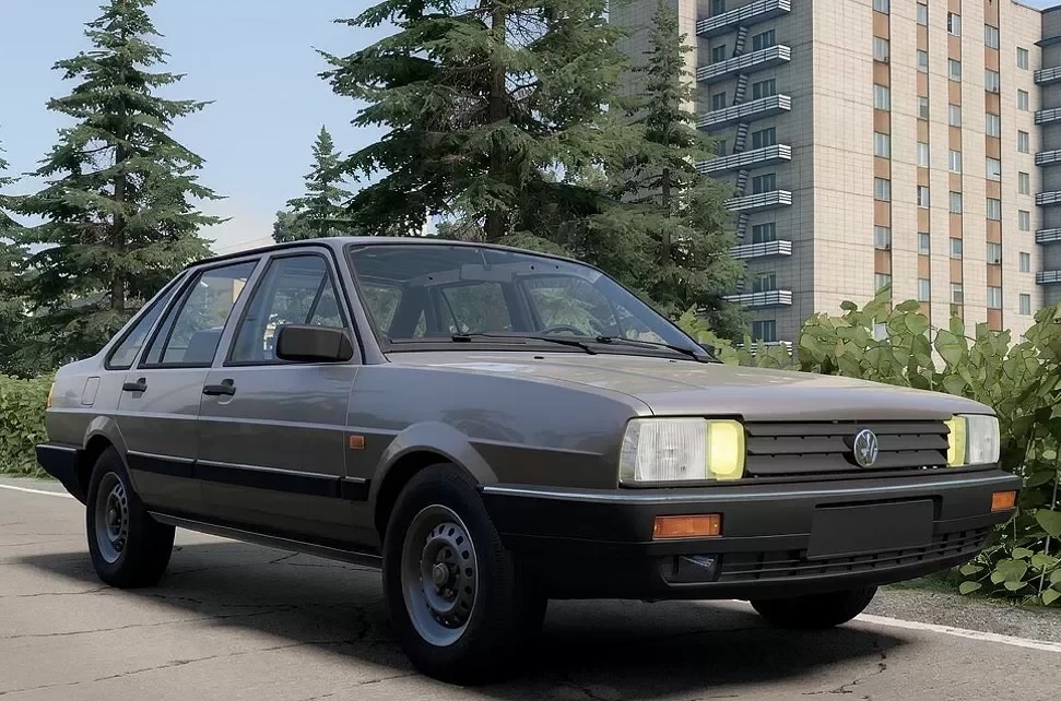 Мод Volkswagen Santana/Passat v1.0 (0.38.x) ДЛЯ BEAMNG.DRIVE