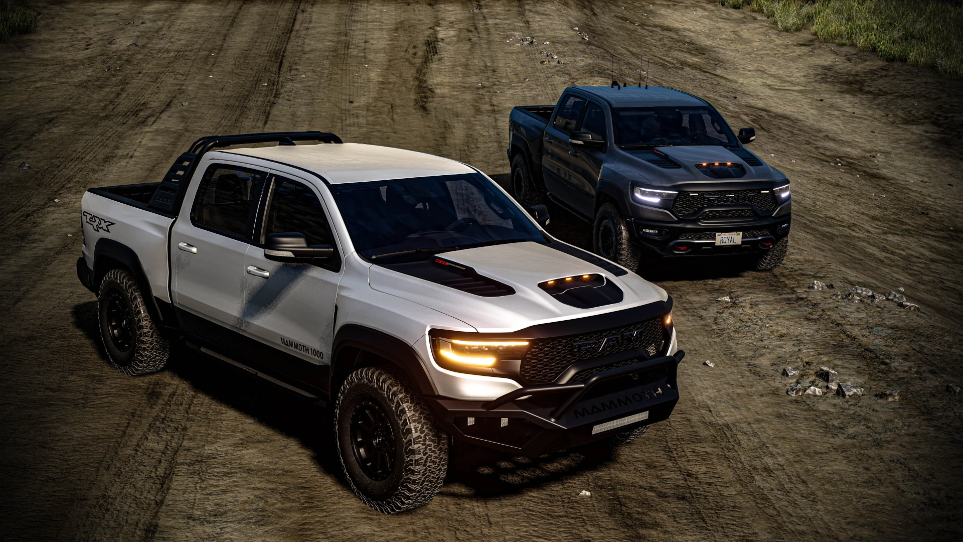 Мод Dodge RAM TRX 2022 v1.6 (0.38.x) ДЛЯ BEAMNG.DRIVE