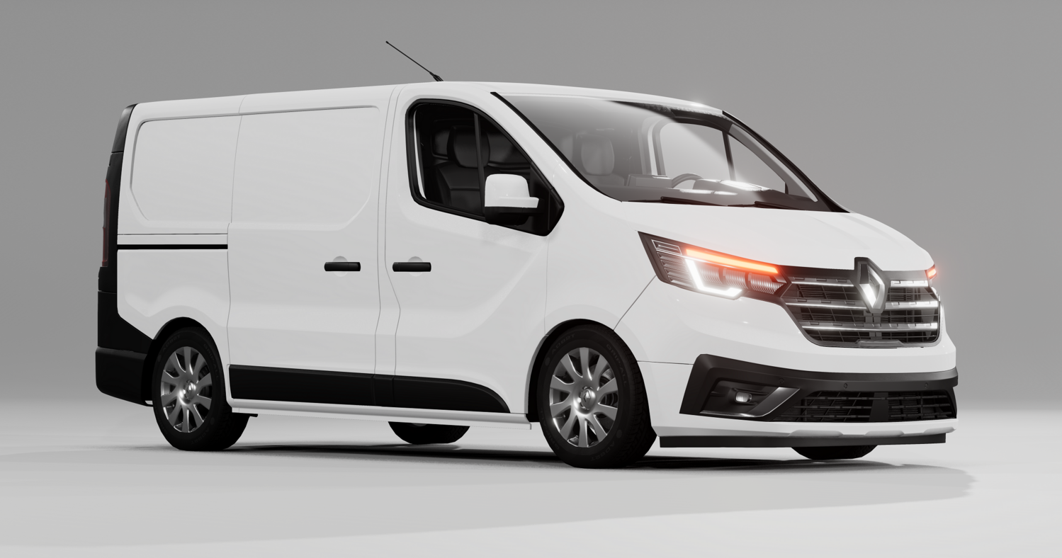 Мод Renault Trafic v1.3.1 (0.38.x) ДЛЯ BEAMNG.DRIVE