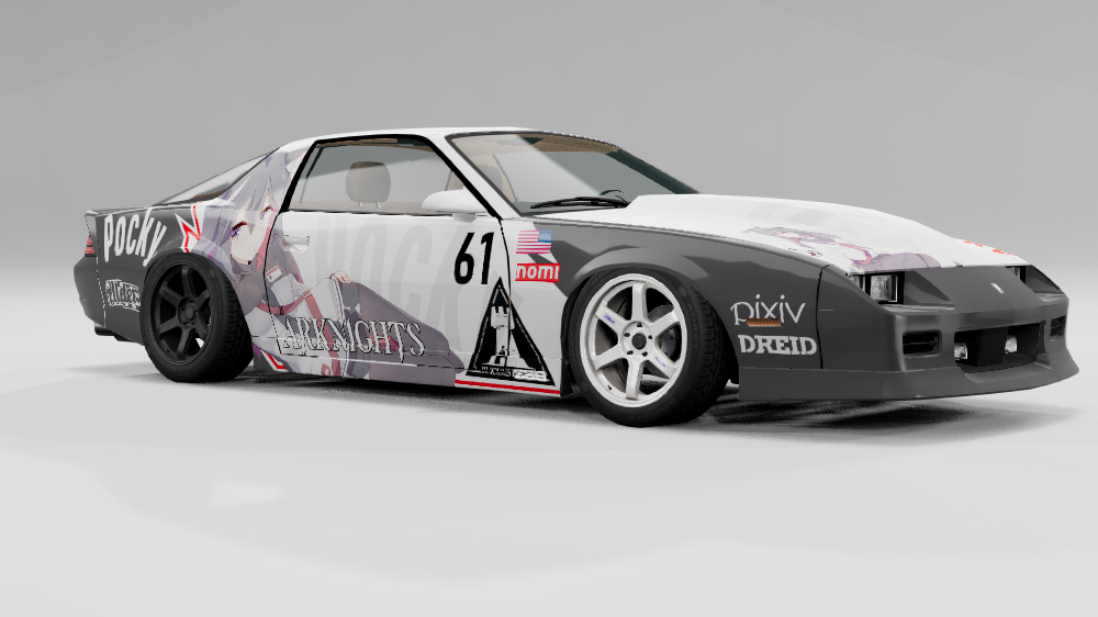 Мод Chevrolet Camaro 3rd Generation v1.0 (0.38.x) ДЛЯ BEAMNG.DRIVE