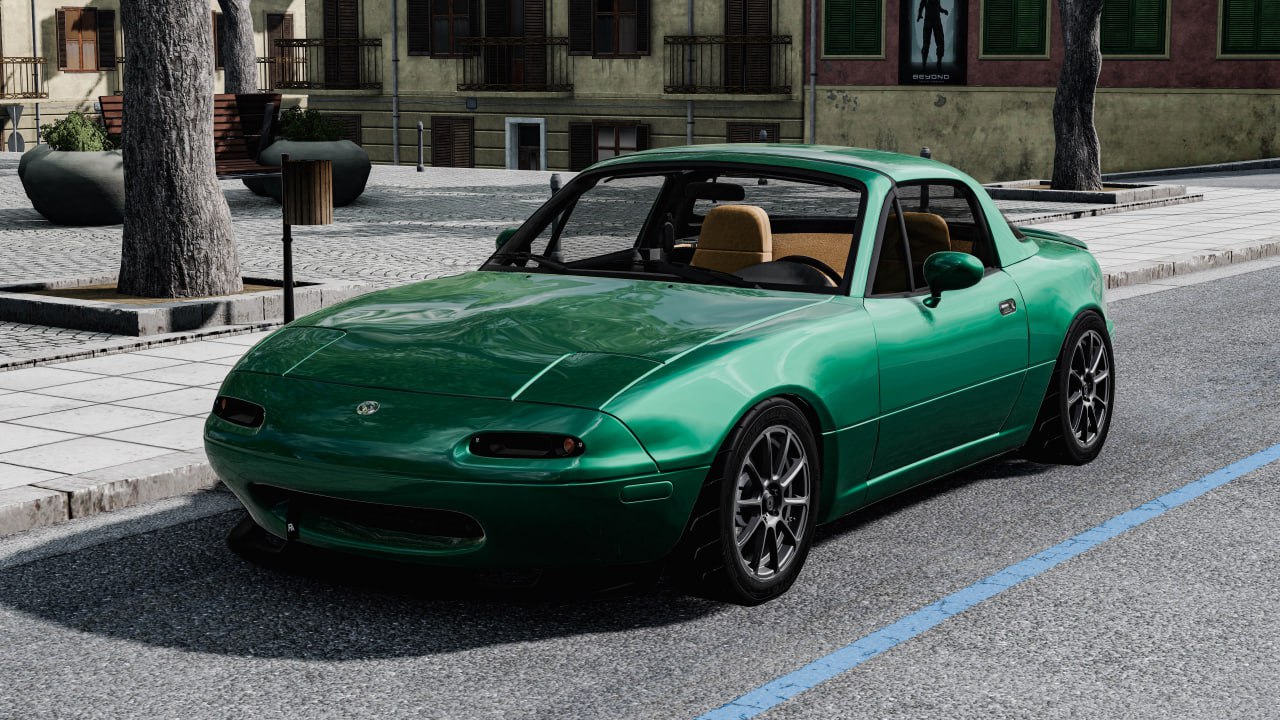 Мод Mazda Miata unlock v1.0 (0.38.x) ДЛЯ BEAMNG.DRIVE
