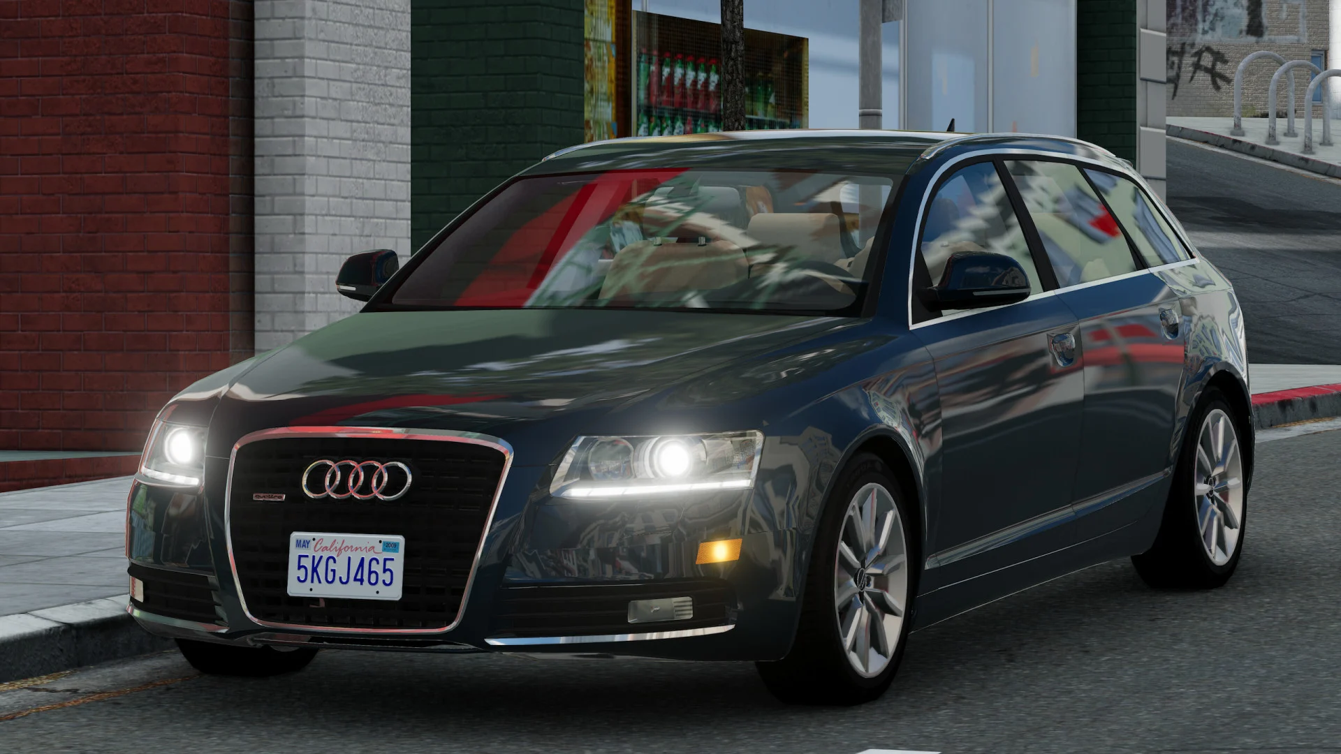 Мод Audi A6 C6 2004-2011 v0.3.1 (0.38.x) ДЛЯ BEAMNG.DRIVE