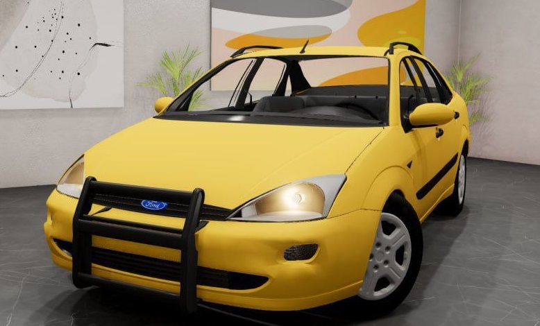 Мод Ford Focus 1 v1.0 (0.38.x) ДЛЯ BEAMNG.DRIVE