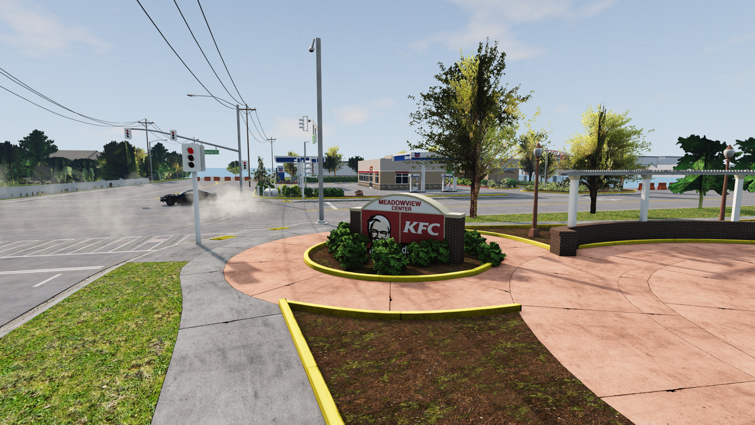 Мод Карта Meadowview & Amherst v1.0 (0.38.x) ДЛЯ BEAMNG.DRIVE