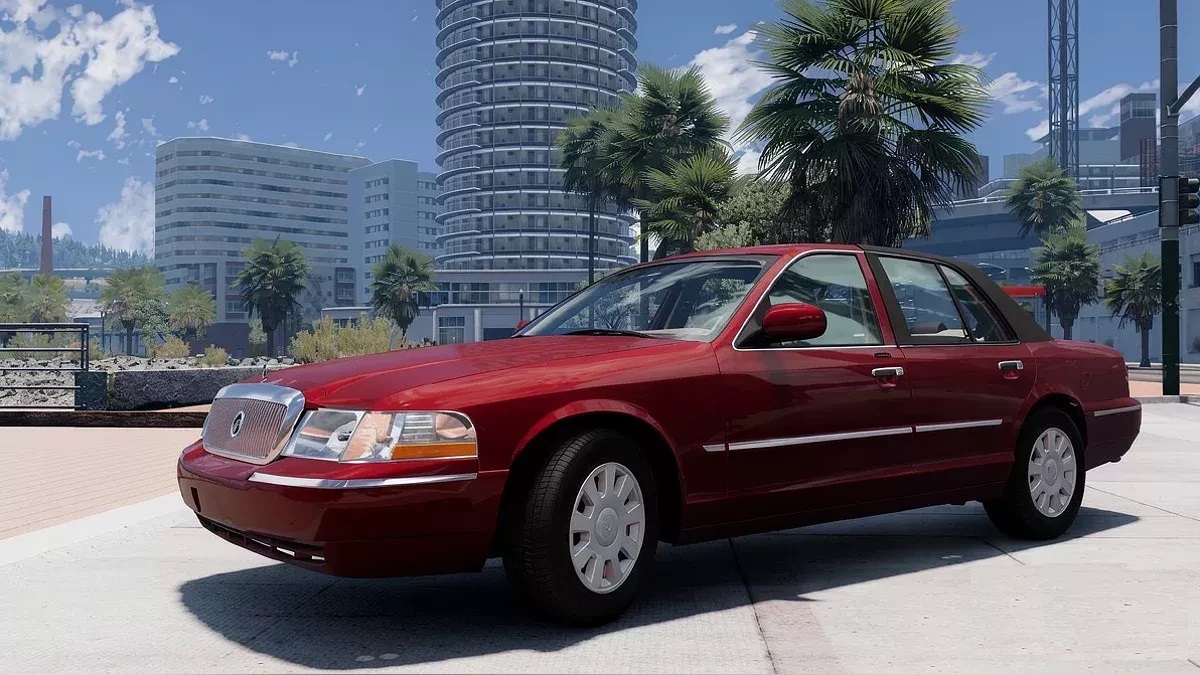 Мод Mercury Grand Marquis 2003-2011 v2.0 (0.38.x) ДЛЯ BEAMNG.DRIVE