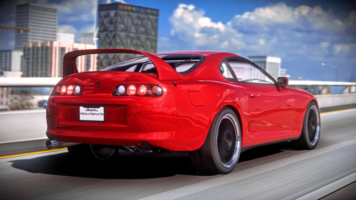 Мод Toyota Supra MK4 RLA v1.45 (0.38.x) ДЛЯ BEAMNG.DRIVE