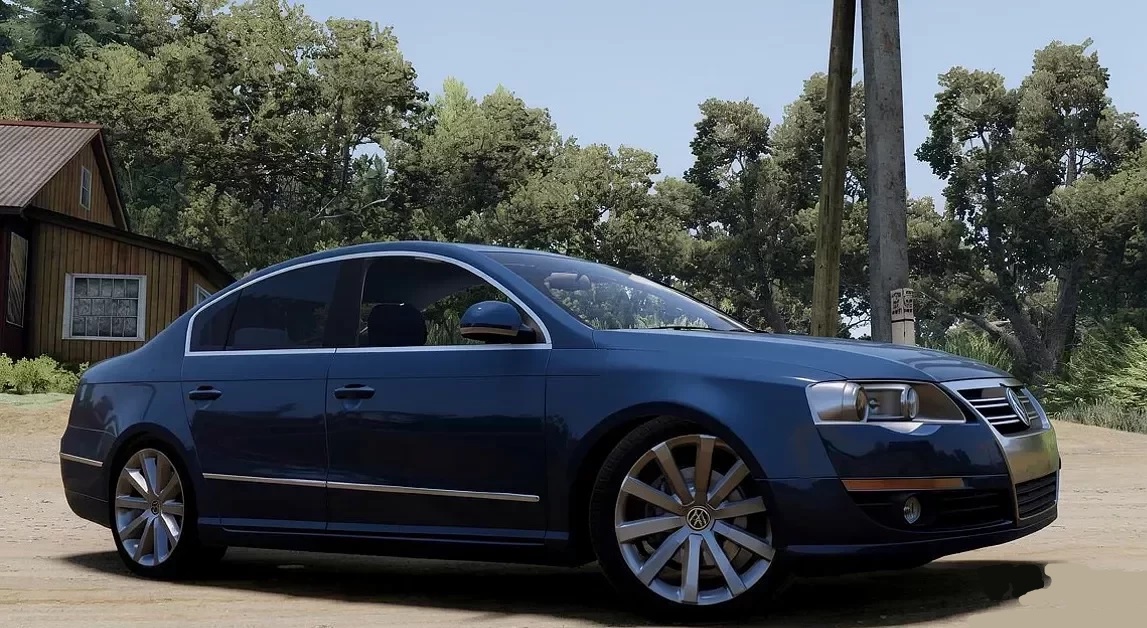 Мод Volkswagen Passat B6 v1.0 (0.38.x) ДЛЯ BEAMNG.DRIVE