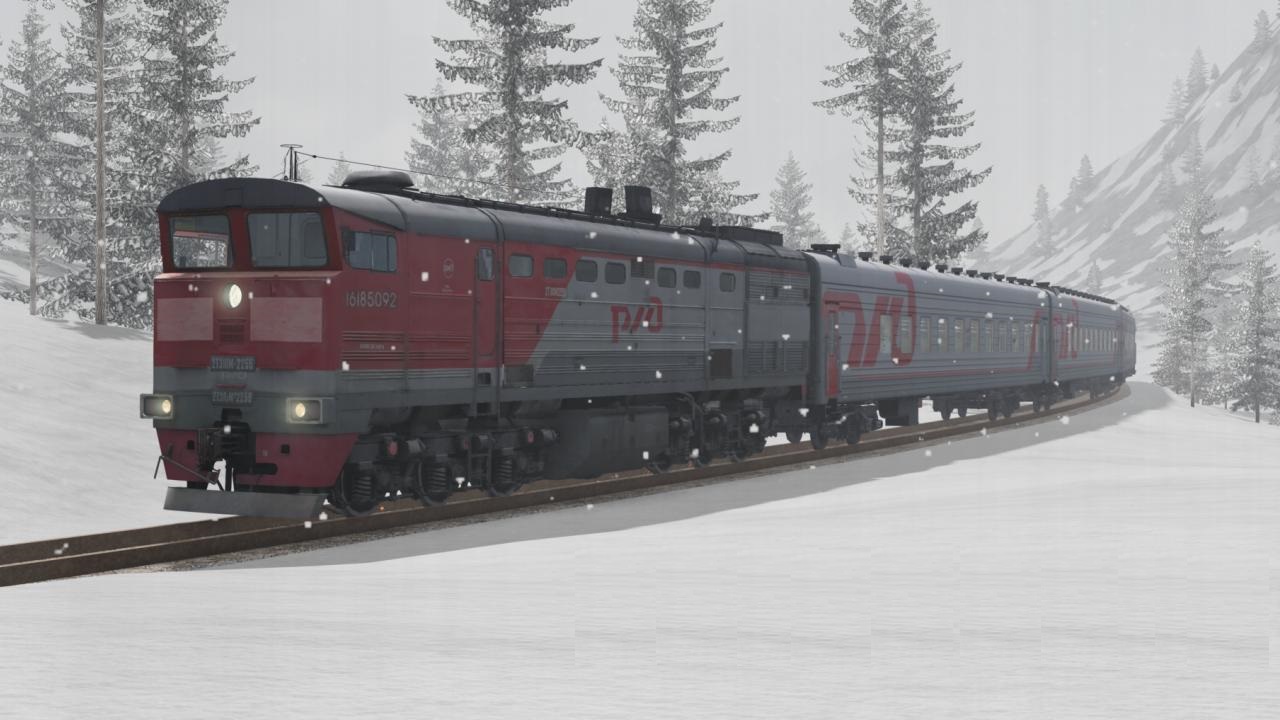 Мод Пассажирский вагон Плацкарт v1.0 (0.38.x) ДЛЯ BEAMNG.DRIVE