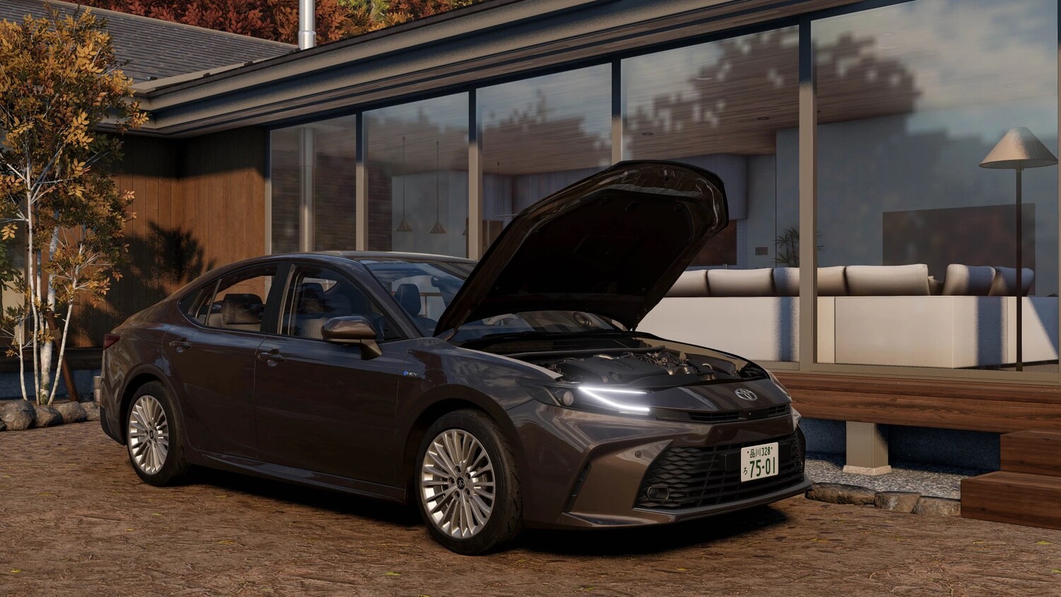 Мод Toyota Camry XV80 v3.0 (0.38.x) ДЛЯ BEAMNG.DRIVE