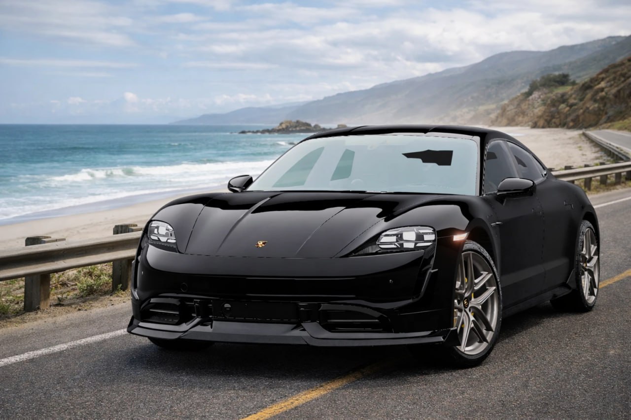 Мод Porsche Taycan v1.0 (0.38.x) ДЛЯ BEAMNG.DRIVE