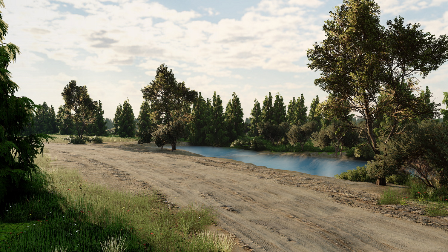 Мод Карта Забытая земля v1.0 (0.38.x) ДЛЯ BEAMNG.DRIVE
